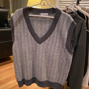 Herringbone Sweater Vest